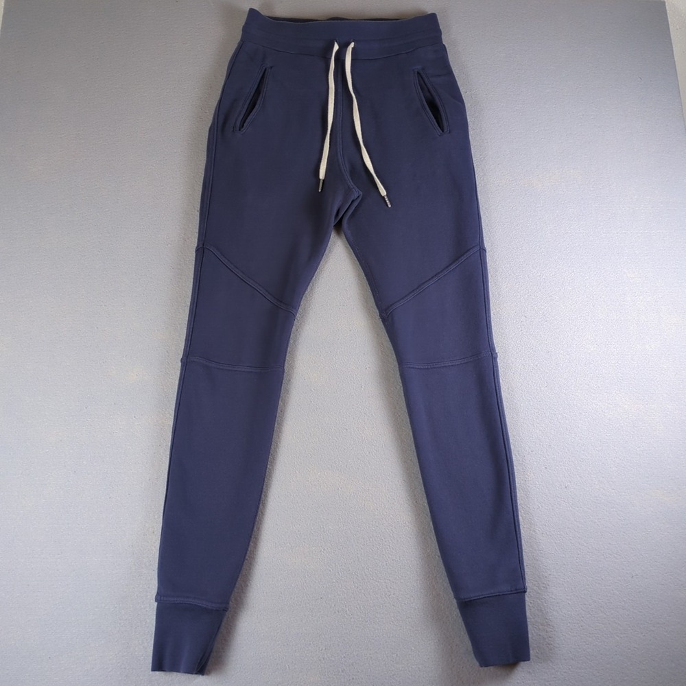 John Elliot Escobar Jogger Pants Mens Medium Blue Fleece Studio Sweatpants Relax